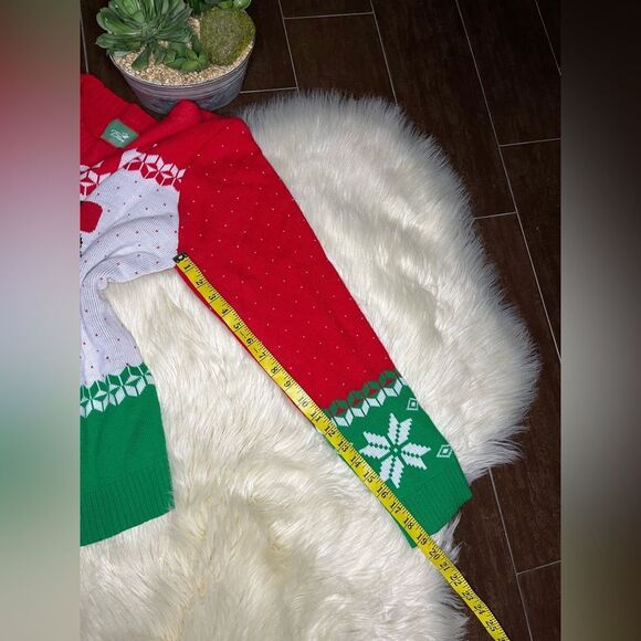 T Stars Ugly Christmas Sweater “Sloth Sliding Team” Sz Large - Picture 9 of 9